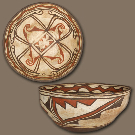 Historic Zuni Pueblo Pottery - C3783C